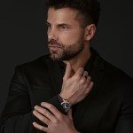 Men's 8mm Black Wedding Ring - Comfort Fit