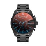 Diesel Mega Chief Black Stainless Steel Men's Watch
