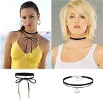 Colorful Gothic Choker Necklace Set - 52 PCS