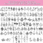 DIY Bracelet Making Kit with 469 Bangles & Charms