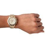 Fossil Men's Gold Stainless Steel Chronograph Watch