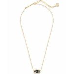 Kendra Scott Gold-Plated Black Pendant Necklace