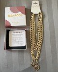 Gold Layered Coin Pendant Necklace for Women