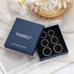 Sterling Silver Lightweight Hoop Earrings - 3 Pairs