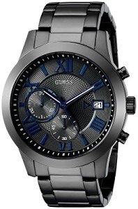 GUESS Gunmetal Stainless Steel Chronograph Bracelet Watch