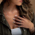 Annika Bella Sterling Silver Choker Necklace