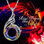 Kate Lynn Phoenix Crystal Necklace for Women