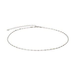Annika Bella Sterling Silver Choker Necklace