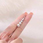 Sterling Silver Stud Earrings Set for Women