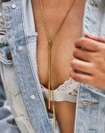 6-Pack Statement Long Necklaces with Tassel Pendants