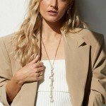 6-Pack Statement Long Necklaces with Tassel Pendants