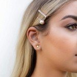 Dainty 14K Gold Plated Dot Disc Studs