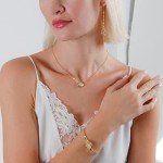 Dainty 14k Gold Plated Stackable Bangle Bracelets