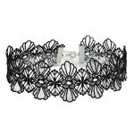 8-Piece Gothic Lace Choker Necklace Set for Women