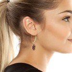 Betsey Johnson Rose Gold Dangle Earrings