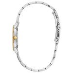 Bulova Ladies' Two-Tone Diamond Dial Quartz Watch