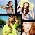 YOKER 22-Piece Black Velvet Choker Necklace Set