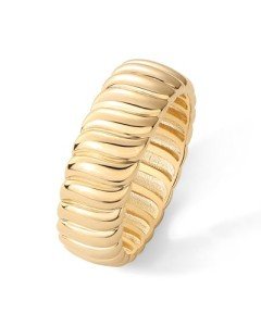 PAVOI Chunky Yellow Gold Statement Ring - Size 9