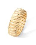 PAVOI Chunky Yellow Gold Statement Ring - Size 9