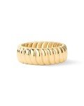 PAVOI Chunky Yellow Gold Statement Ring - Size 9