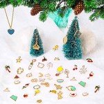 200 Pcs DIY Metal Jewelry Charms Assortment