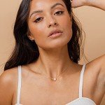 PAVOI Yellow Gold-Plated Freshwater Pearl Necklace