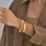 Rainbow Gold Chain Link Friendship Bracelets Set