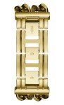 GUESS Women's Gold Stainless Steel Quartz Watch
