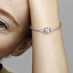 Pandora Moments Sterling Silver Snake Chain Bracelet