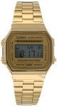 Vintage Gold Digital Dial Stainless Steel Watch