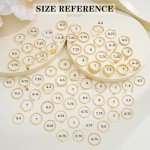 68 Pcs Gold Stackable Knuckle Rings Set
