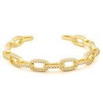 KissYan Gold Butterfly Cuff Bracelet for Women