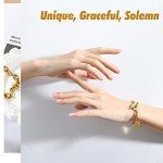 Heart Charm Bracelet with Bible Verse for Women