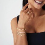 KissYan Gold Butterfly Cuff Bracelet for Women