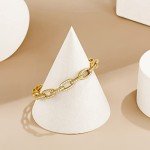 KissYan Gold Butterfly Cuff Bracelet for Women