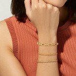 KissYan Gold Butterfly Cuff Bracelet for Women
