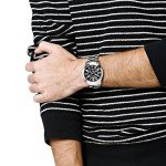 Fossil Men's Grant Silver Chronograph Watch FS4736