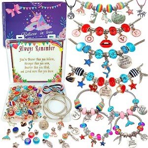 DIY Charm Bracelet Kit for Kids' Jewelry Fun