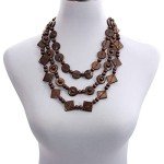 Boho Multicolor Layered Statement Necklace for Women
