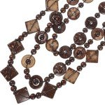 Boho Multicolor Layered Statement Necklace for Women