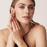 PAVOI 14K Gold Plated Oval Engagement Ring