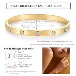 Trendy Gold Bangle Bracelet for Women