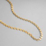 Gold Coin Choker Necklace for Women - Dainty Style