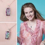 15ct Rainbow Quartz Pendant Necklace in Silver