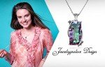 15ct Rainbow Quartz Pendant Necklace in Silver