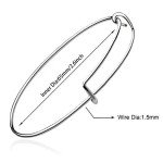 60 Pcs Expandable Adjustable Bangle Bracelets for DIY