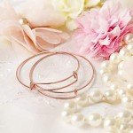 60 Pcs Expandable Adjustable Bangle Bracelets for DIY