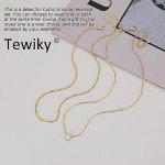 Dainty Layered Gold Plated Diamond Pendant Necklace