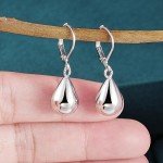 Hypoallergenic Sterling Silver Teardrop Earrings for Girls