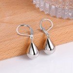 Hypoallergenic Sterling Silver Teardrop Earrings for Girls